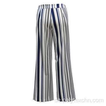 Damenhose Strickhose Print Ponte